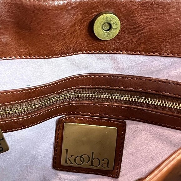 Vintage Kooba Tooled Leather Handbag - Picture 11 of 11